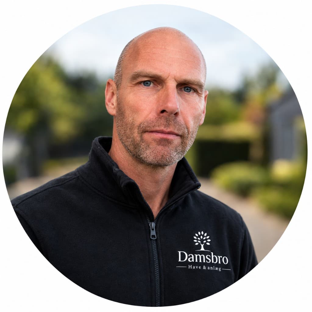 Dennis Højsgaard, havemand og anlægsgartner i Hinnerup